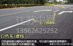 道路交通標線圖文講解，僅花1分鐘讓你快速看懂，再也不會被違章扣分